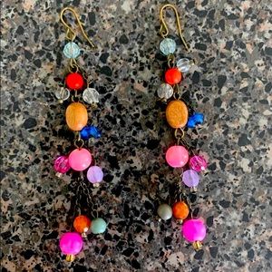 colorful/bold earrings